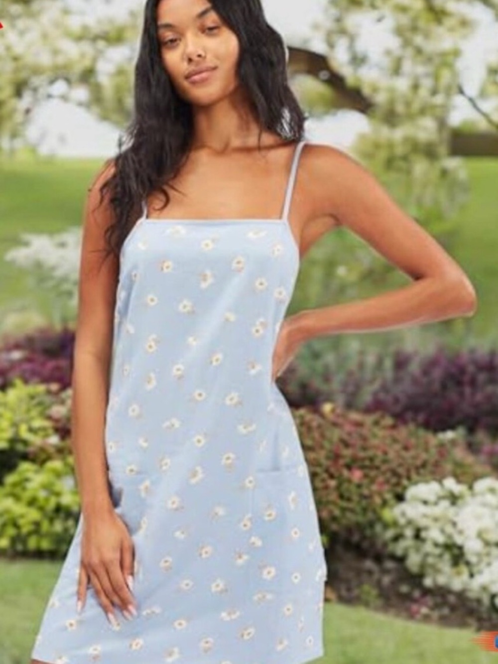 Billabong Light Blue Daisy Print